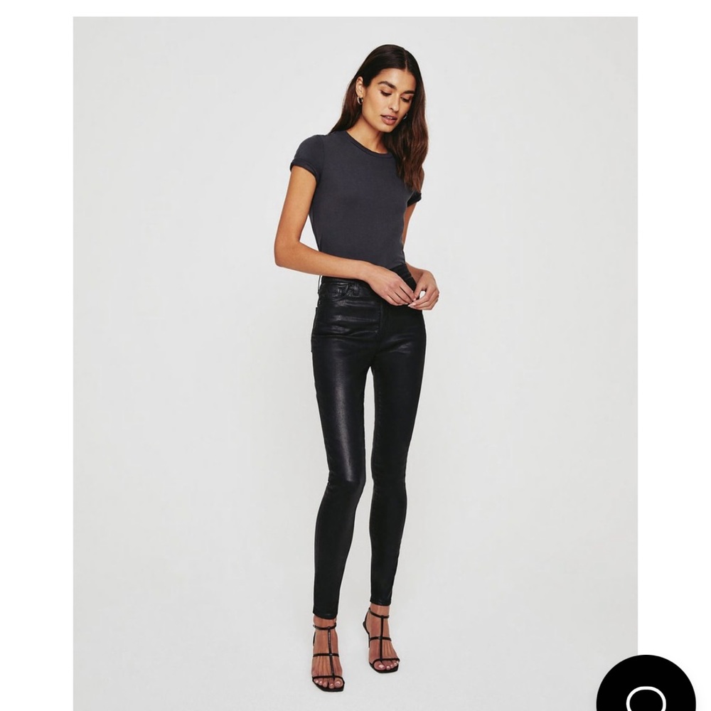 AG JEANS MILA BLACK SKINNY JEANS LIKE NEW ONLY WORN ONCE